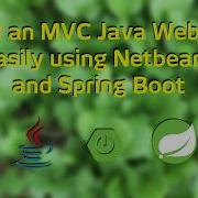 Build An MVC Java Web App Easily Using Netbeans And Spring Boot Source Code