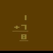 Atari 2600 Basic Math Speedrun Game 1