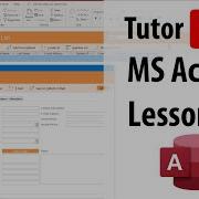MS Access Tutorial Lesson 10 Save Save As And Open Database