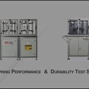 Coil Spring Performance Durability Test Systems Idea4T 2022