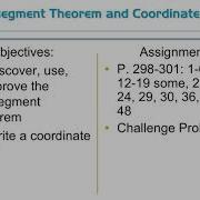 Midsegment Theorem And Coordinate Proof 01