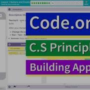 Buttons And Events Lesson 1 10 Tutorial With Answers Code Org CS Principles