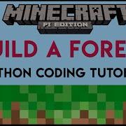 Minecraft Pi Build A Forest Using Python