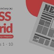 FreeCodeCamp CSS Grid Steps 1 10 HTML CSS Tutorial