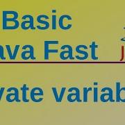 Private Variables Basic Java Fast 17