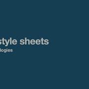User Style Sheets