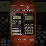 Casio Fx 991 CW Vs Fx991 EX Speed Test Which One Is Faster Clips Credit Vjvillafuerte