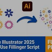 Adobe Illustrator 2025 How To Use Fillinger Script Vipulgraphics