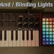 The Weeknd Blinding Lights Logic Pro X Live Loops Cover