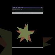 Star Pattern With Python Turtle Shorts Youtubeshorts Coding Python Status Starpatterns