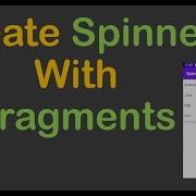 How To Create Spinner With Fragments Android Studio Quick And Easy Tutorial
