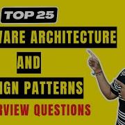 Software Architecture And Design Patterns Interview Questions