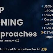 Как выполнить глубокое клонирование в JavaScript 4 способа менее чем за 12 минут глубокое