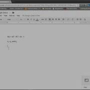 Inserting Mathematical Notation Into Google Docs Part 1