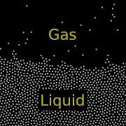 Physics Simulation Forming Solids Liquids And Gases From Particles