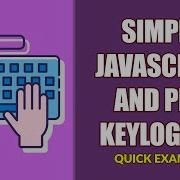 Simple Keylogger With Javascript PHP
