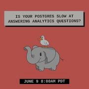 Ваш Postgres медленно отвечает на аналитические запросы