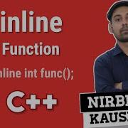 Inline Function In C Syntax With Example Explain In Hindi By Nirbhay Kaushik