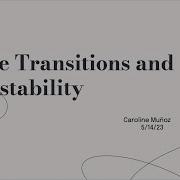 Phase Transitions And Metastability