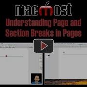 Understanding Page And Section Breaks In Pages 1736