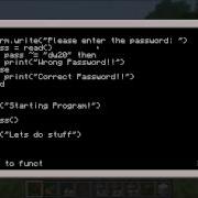 ComputerCraft Tutorial Episode 6 Functions