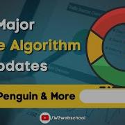 Major Google Algorithm Updates A Guide For Beginners Latest SEO Course