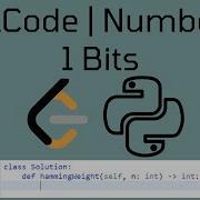 LeetCode Number Of 1 Bits Python