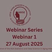 ARISE Webinar August 27 2025
