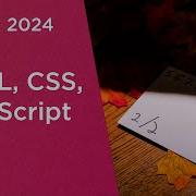 CS50x 2024 Lecture 8 HTML CSS JavaScript
