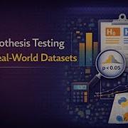 Hypothesis Testing Explained Applying Statistical Methods To Real World Data