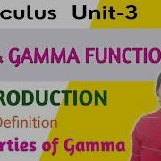 JNTU R25Calculus Unit 3 Beta Gamma Function Introduction Of Beta Gamma Functions M1R25