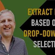 Extract Data Based On A Drop Down List Selection In Excel Filter Data With Drop Down List Excel