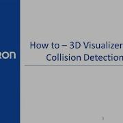 OMRON Sysmac Studio Robotics Edition 3D Visualizer And Collision Detection
