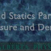 PHYS 146 Fluid Statics Part 1 Pressure And Density