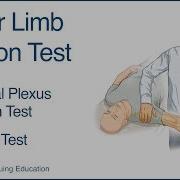 Upper Limb Tension Test Brachial Plexus Tension Test Elvey S Test Chiropractic Online CE