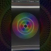 Multicolor Circle Using Python Python Youtubeshorts Shortvideo