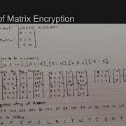 Matrix Cryptography