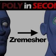 Auto RETOPOLOGY With Zremesher Zbrush Retopology Tutorial
