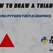 How To Draw A Triangle Using Turtle Graphics In Python
