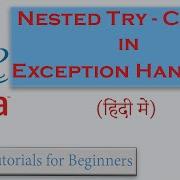 49 Nested Try Catch For Exception Handling In Java With Example