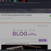 HTTP 2 Request Splitting Via CRLF Injection