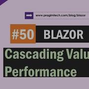 Blazor Cascading Values Performance