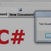 C Tutorial 69 Remove Current Selected Tabpage From Tabcontrol Using C