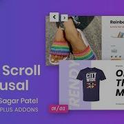 Multi Scroll Js For Full Height One Page Scrolling In Elementor