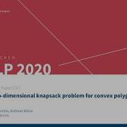 C3 C On The Two Dimensional Knapsack Problem For Convex Polygons