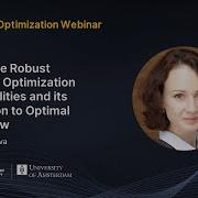 Olga Kuryatnikova Two Stage Robust Quadratic Optimization With Equalities And Its Application To