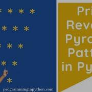 Python Program To Print Reverse Pyramid Pattern Pattern Programming