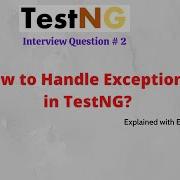 TestNG 3 How To Handle Exceptions In TestNG NATASA Tech