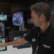 IBC2012 Wireless Editing With Panasonic S AG HPX600 And IPad