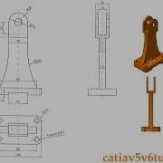 CATIA V5 Tutorial Beginner 8 Sketch Pad Hole Mirror Rectangular Pattern